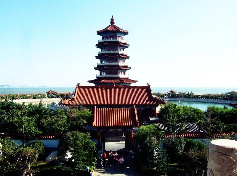 蓬莱古建筑与塔