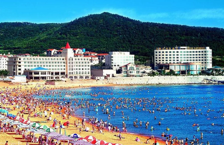 威海海滨浴场与海岸